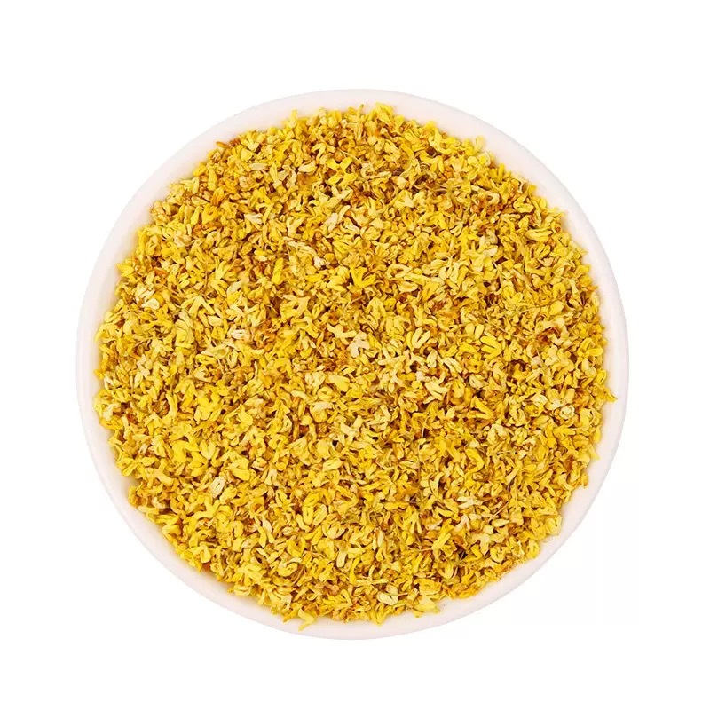 Dried Osmanthus Flowers Gui Hua Hua Tea 500g Canister Aromatic Herbal Floral Tea for Brewing and Blending in use