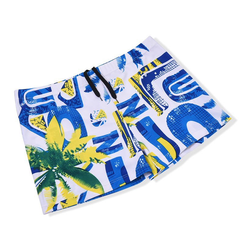 Bañador de playa para Hombres Nuevo impreso de secado rápido para hombres sueltos anti-vergüenza de aguas termales natación vacaciones bañador al por mayor image 7