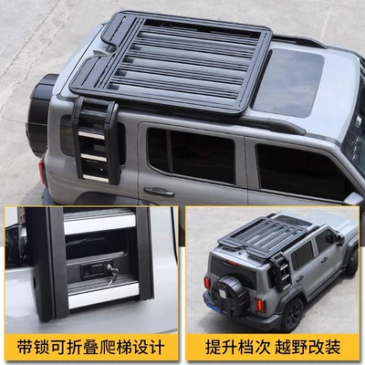 Aluminum Alloy Side Tent Ladder | Roof rack