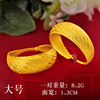 Golden starry sky for elderly, round retro earrings, wholesale, for middle age