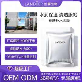 玻尿酸水光亮肤面膜oem贴牌定制补水保湿面膜护肤品代加工面膜