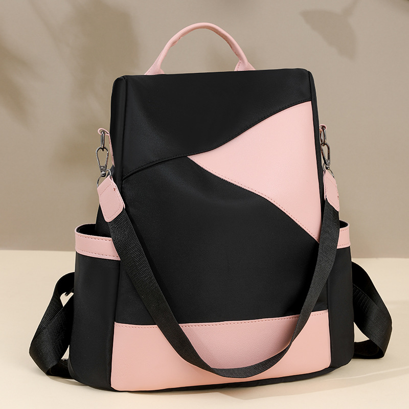 Comercio exterior nuevas señoras mochila antirrobo moda cuero suave mochila de viaje de gran capacidad moda mochila de un solo hombro de moda de doble uso