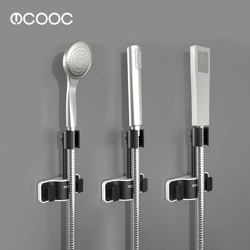 Soporte de ducha soporte de ducha boquilla de ducha accesorios de ducha sin perforar ducha base de Ducha