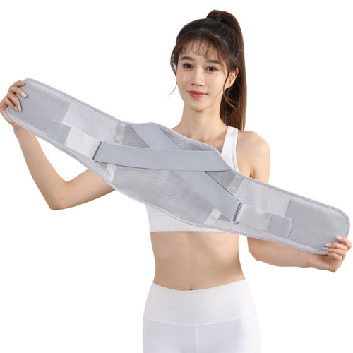 Manufacturer wholesale sports fitness pressurized weightlifting squat waist protector breathable protective warm steel belt brace waist