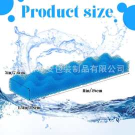适用 Fluval 206/207 /306/406过滤桶滤芯替换蓝棉过滤器过滤棉垫