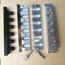 diy自制口红模具6孔12.1内径 鸟嘴款 唇膏铝制口红模具送脱模器