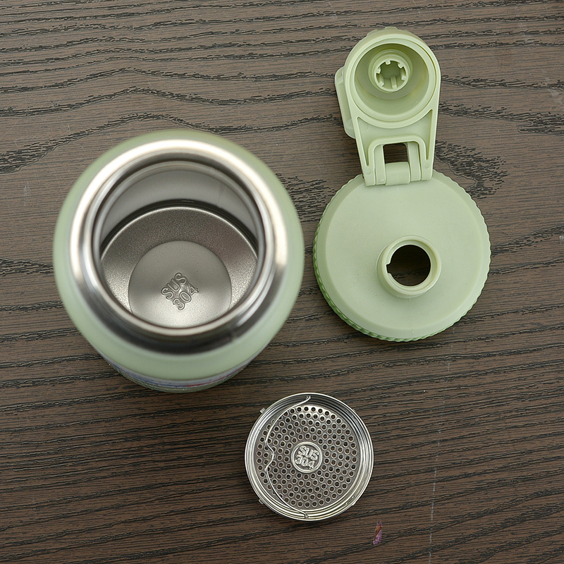 Popular botella de agua deportiva para exteriores de acero inoxidable 304, de gran capacidad, para montañismo, aislada, portátil, botella espacial, botella de viaje para regalo.