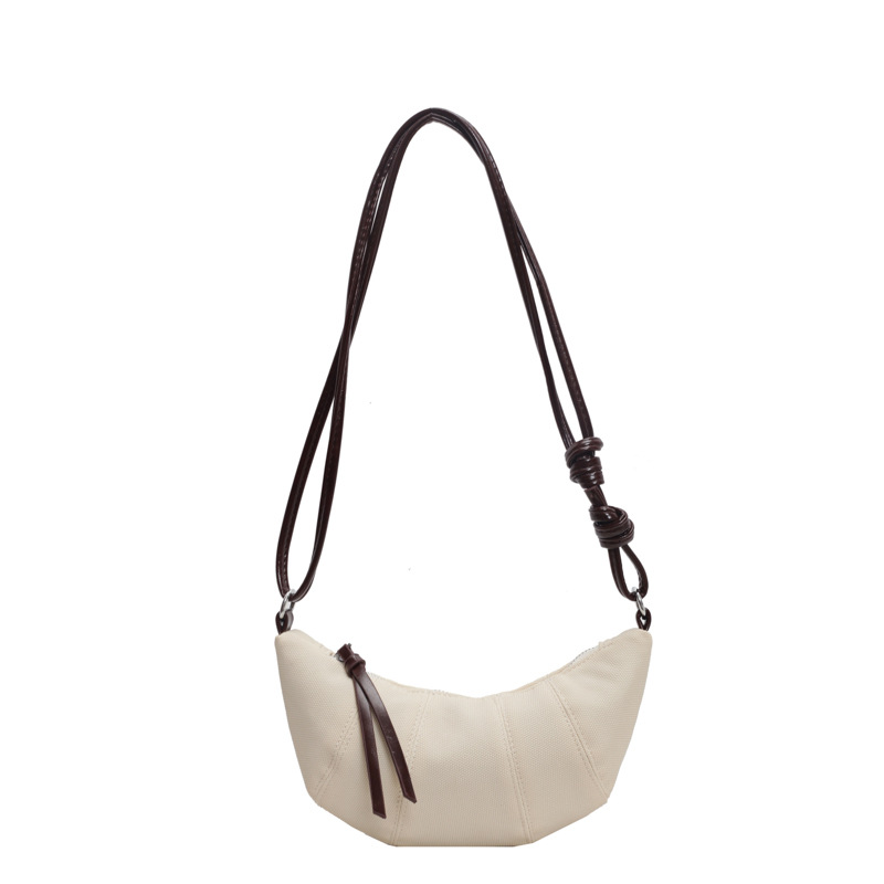 Denim for women's 2024 new fashionable casual shoulder niche trend, super hot crossbody bag, cowhide bag_senzul.com