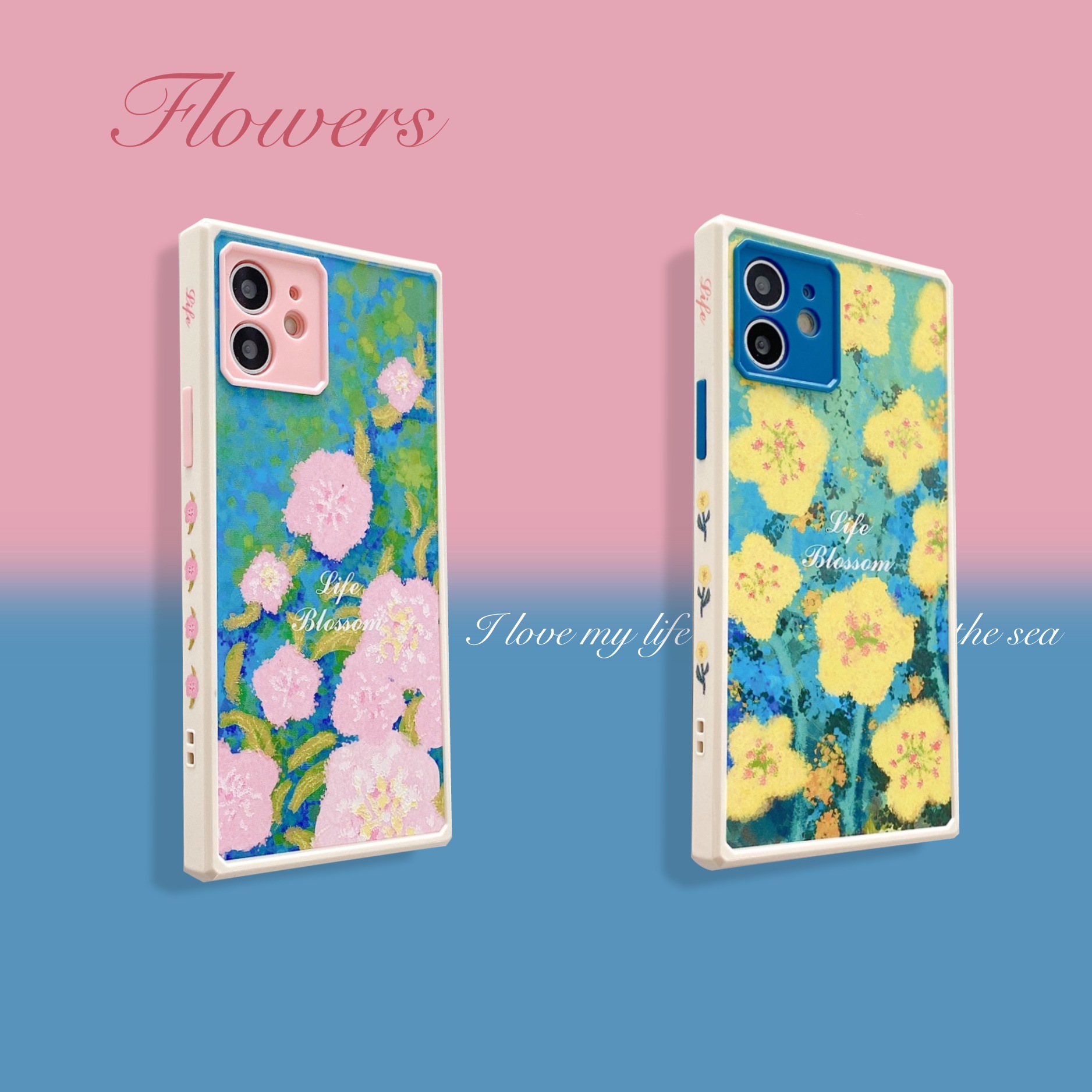 Nihaojewelry Wholesale Accessories Simple Printing Square Mobile Phone Soft Shell display picture 10