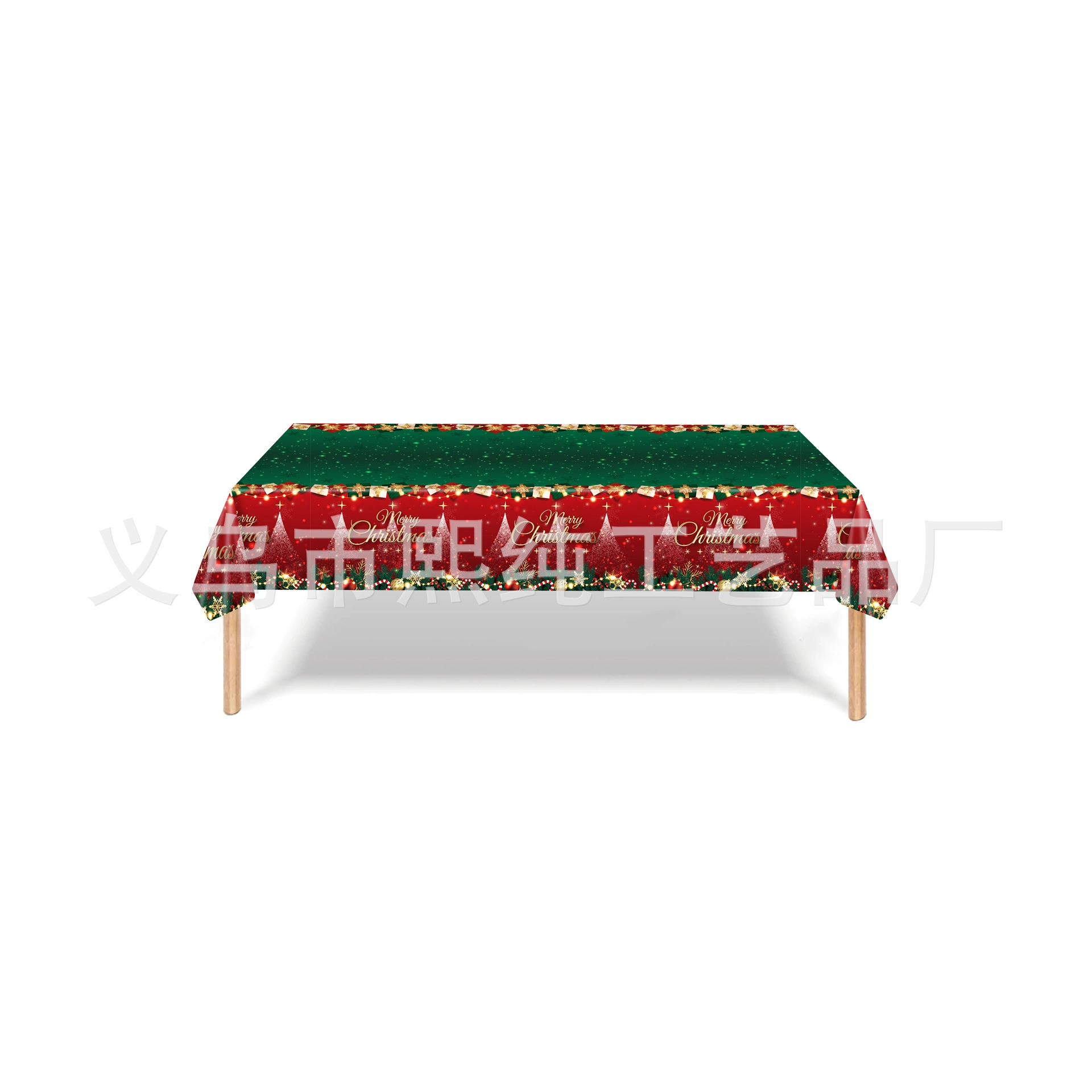 Christmas tableware, disposable set, wipes, new collection, (Physicals)