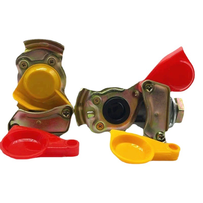 Аксессуары для прицепов: соединительный клапан для полуприцепов, соединительный клапан для пневматических труб, пластиковая крышка