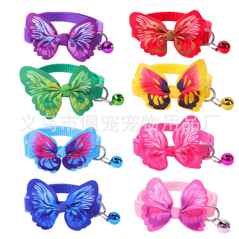 Fabricantes transfronterizos nuevas mascotas gatos arco gatos collar gatos adorables gatos generales