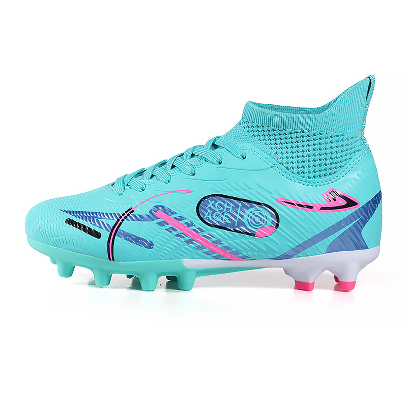 2025 nuevos zapatos transfronterizos para niños y niñas jóvenes estudiantes de moda cómodos zapatos de fútbol de clavos bajos fábrica