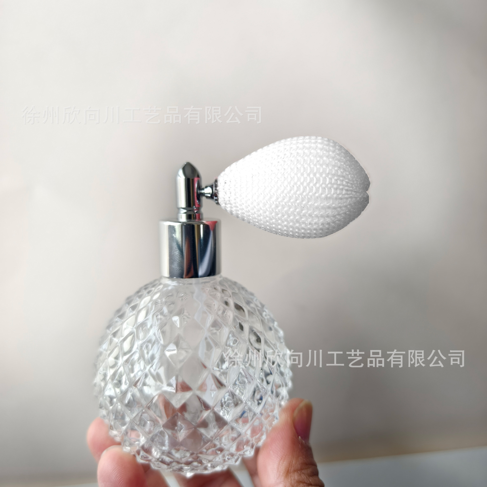 Bolsa de aire botella de spray de perfume 100mL prensa sub-botella piña aromaterapia botella de vidrio de alto grado volátil boquilla de peluquería