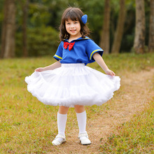 六一儿童节女童幼儿园舞台表演服演出服万圣节服装海军可爱小鸭子