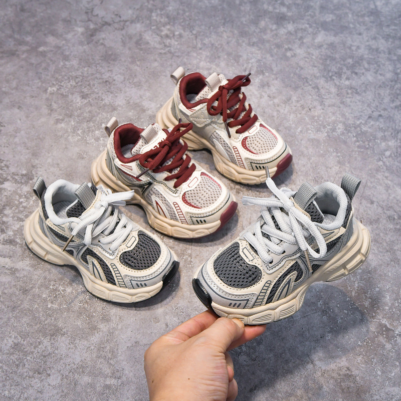 2026 primavera y otoño nuevas zapatillas deportivas para niños y niñas zapatos casuales para padres zapatos para correr explosivos transfronterizos