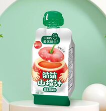 爱优新生消消山楂汁 益生菌发酵山楂汁饮品果汁饮料130克