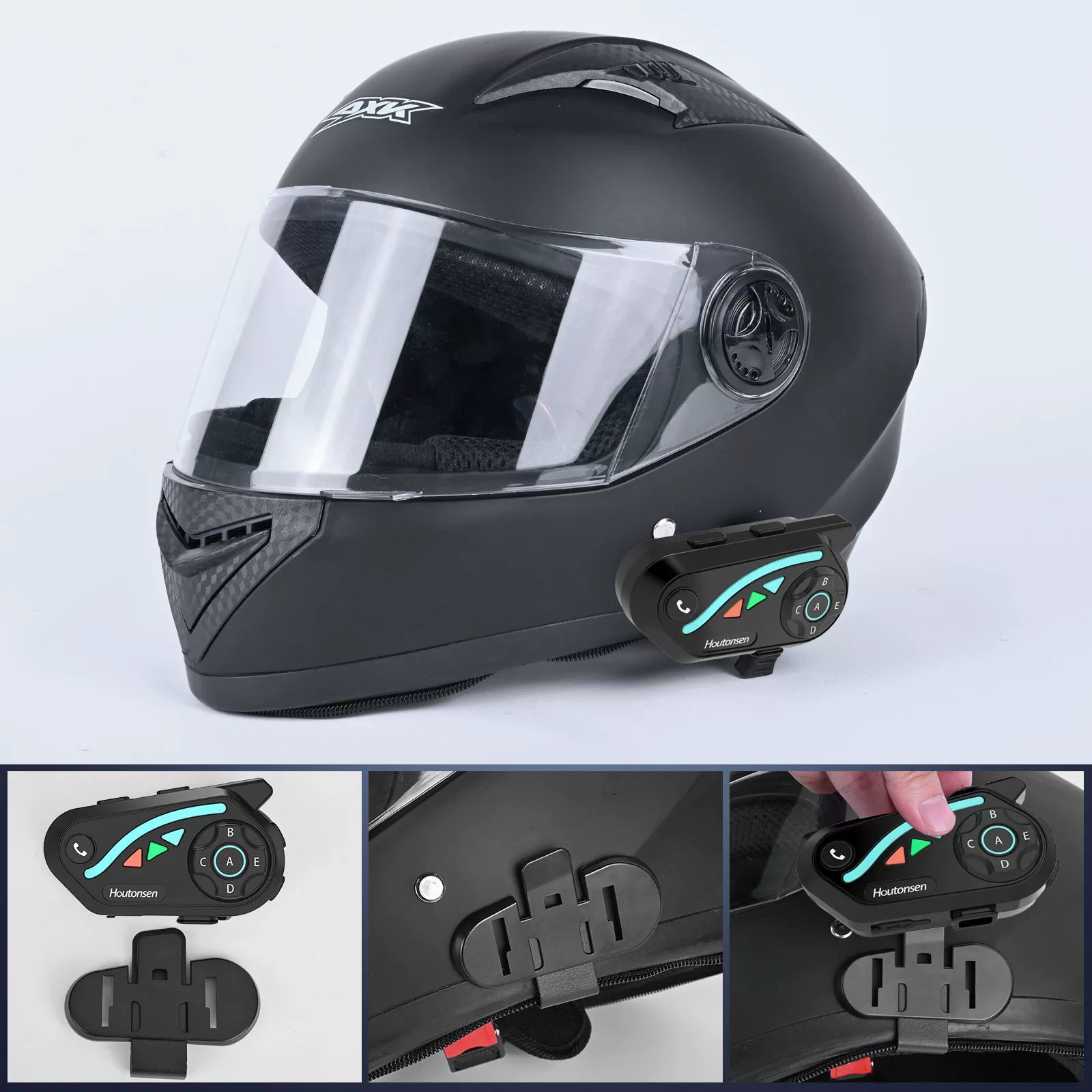 Шлем Houtonsen, радионяня, музыкальные наушники, 8plus, 1500м