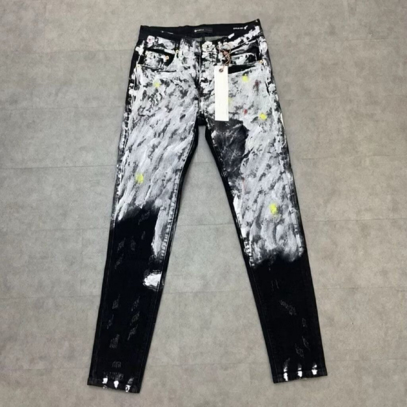 Cross-Border High-End Version Exclusively for Trendy Brand Amiri, Heavy Craftsmanship, Washed, Distressed, High Street Embroidery, Unisex Jeans