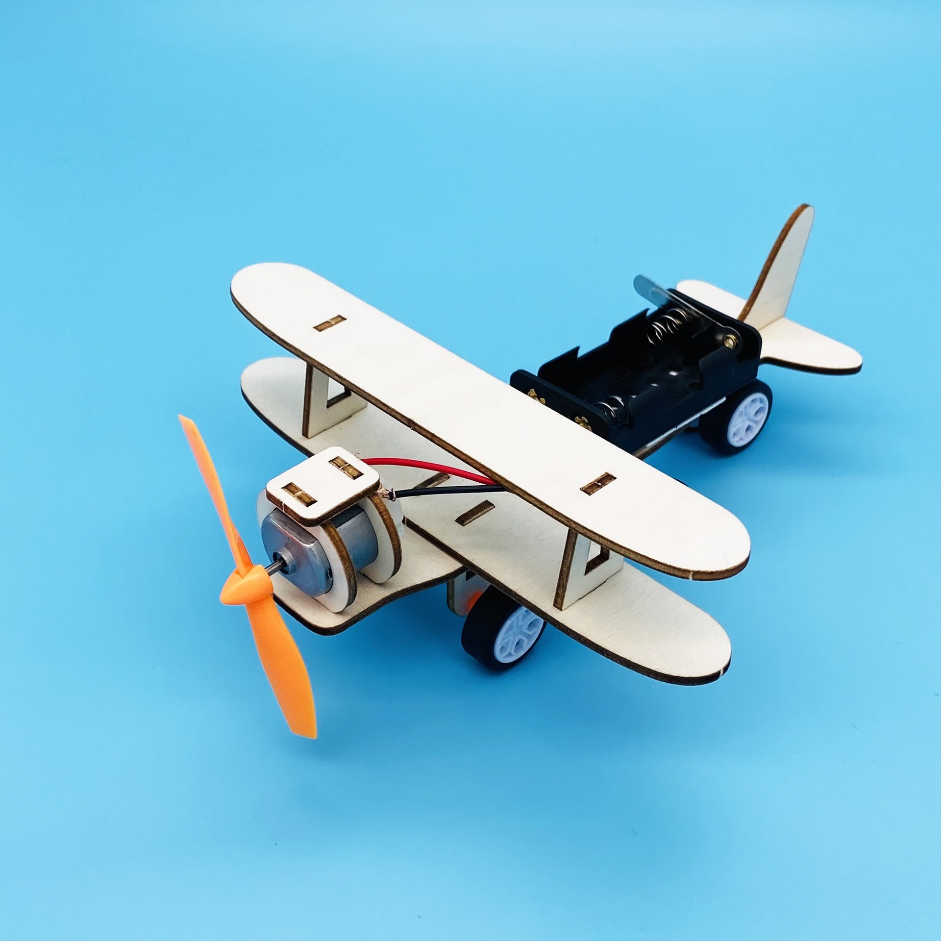 国境を越えて人気の科学教育知育玩具、木製花の手作りDIY小物製作キット、子供向け模型玩具材料パック