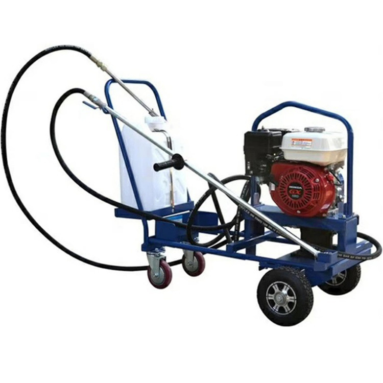 pequeño distribuidor de asfalto emulsionado mantenimiento de carreteras renovación pulverizador automático equipo de rociado de pavimento