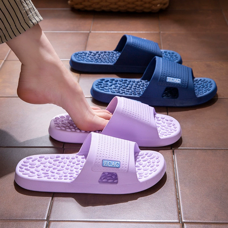 Массажные тапочки с толстой подошвной мужской одет бытовые противоскользящие гранулы мягкие подошвы ног массаж ног холодные тапочки мужской