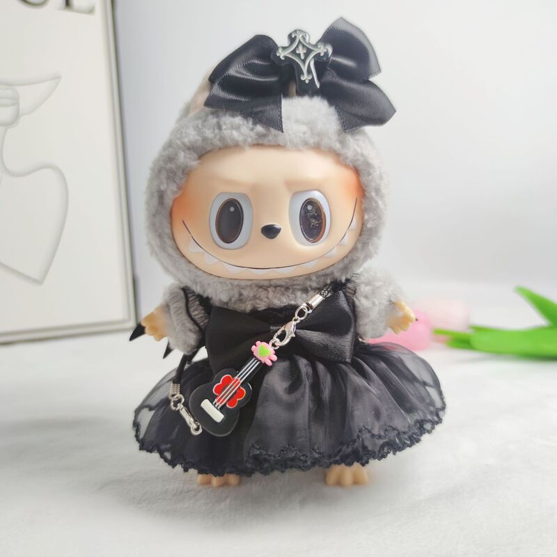 小天使/小悪魔 1、2、3 世代ブラインドボックス ラブブペンダント ビニールプル人形 ブブ座り人形服|undefined