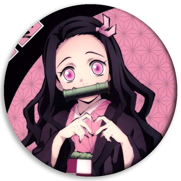 Ghost Blade insignia anime periférico carbón Zhilang usted frijoles mi esposa Shan Yi insignia barra redonda colgante