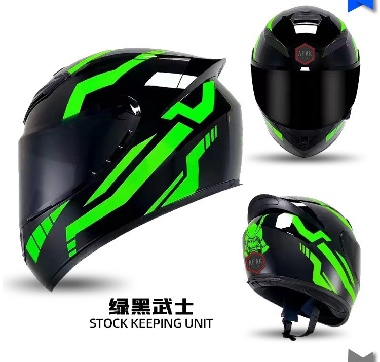 3C Helmet Certification New National Standard Men's Motorcycle Electric Vehicle Safety Helmet All-Season Universal Female Rider Personalized Motorcycle Full-Face Helmet