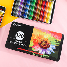 120色水溶性彩铅美术绘画12色套装彩色铅笔72色36色水溶彩铅批发