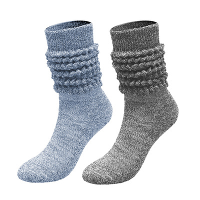 Amazon Europe and America men and women High cylinder Piles of socks slouch socks Bubble socks Cross border Foreign trade Socks wholesale