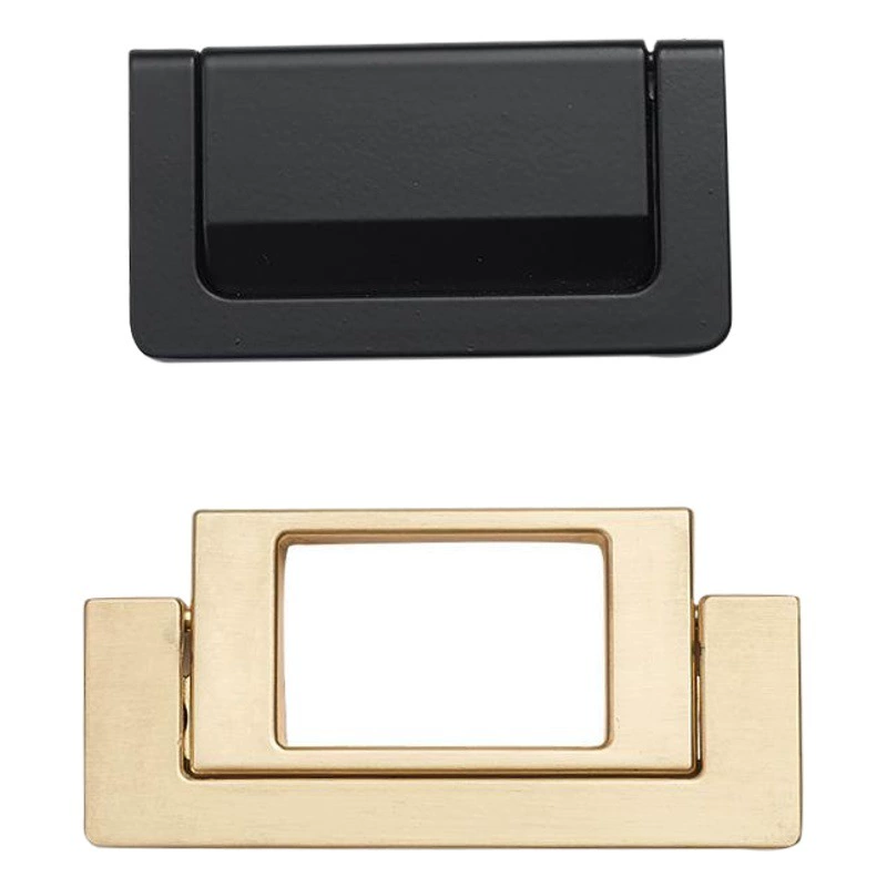 Okali раздвижной дверной ящик тумбочка пряжка плоская ручка татами невидимый шкаф без отверстий