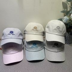 欧美四季鸭舌帽字母刺绣四季双层软顶棒球帽松紧调节户外休闲帽型