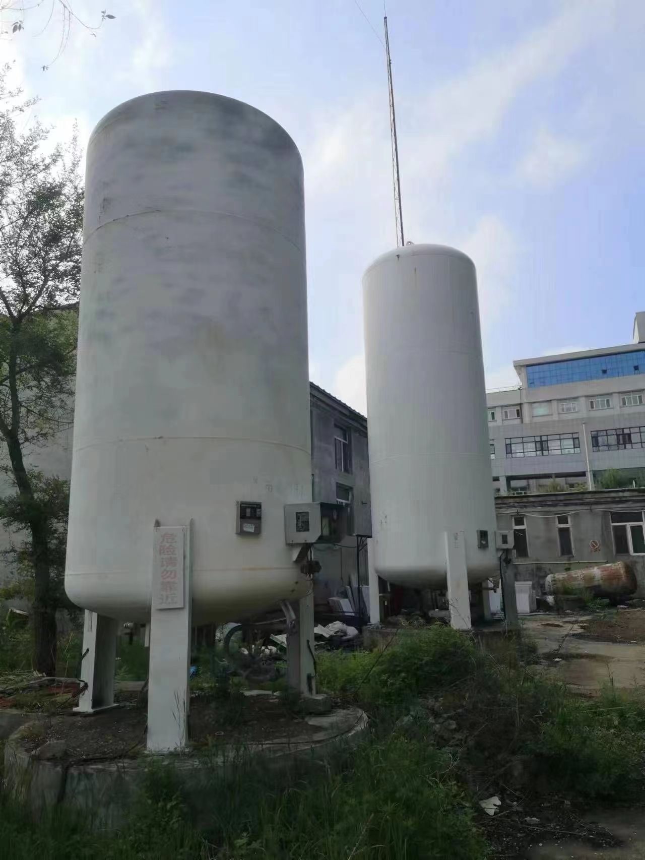 液体二氧化碳储罐 立式贮槽 液氧液氮液态二氧化碳低温不锈钢储罐