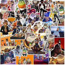 50张坏蛋联盟贴纸跨境手账本ipad笔记本电脑滑板水杯装饰贴画卡通