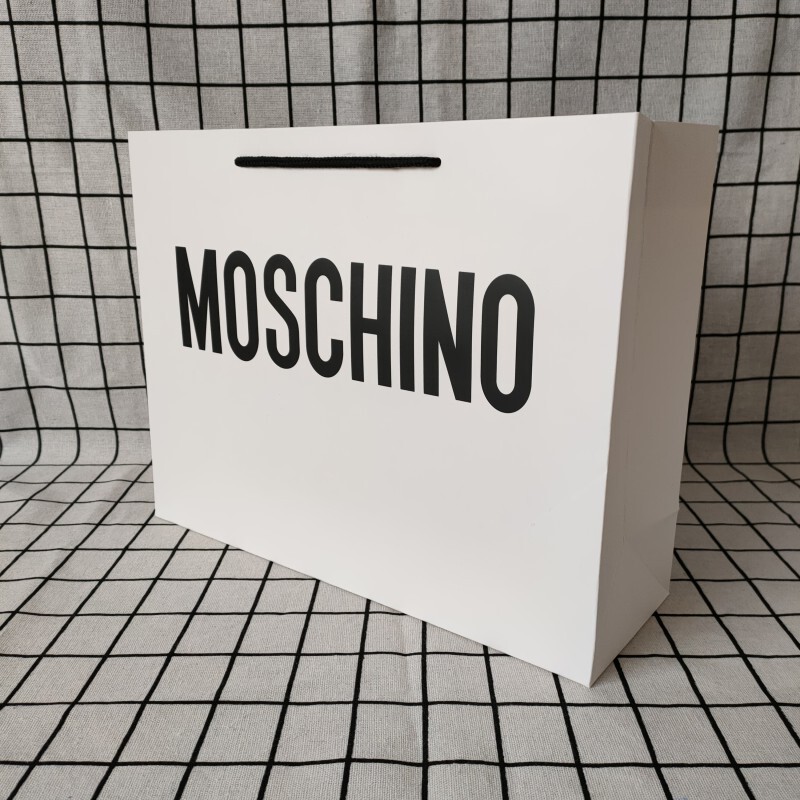 in stock Moschino moschino Paper Bag Gift Bag Tote Bag Clothing Shopping Bag Clothes Scarf T-Shirt Bag