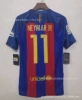 1617 Barcelona customizes No. 11 Neymar + Champions League arm seal