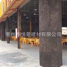仿真硅胶软树皮包柱子 人造橡胶假树皮包下水管道 假树皮护栏装饰
