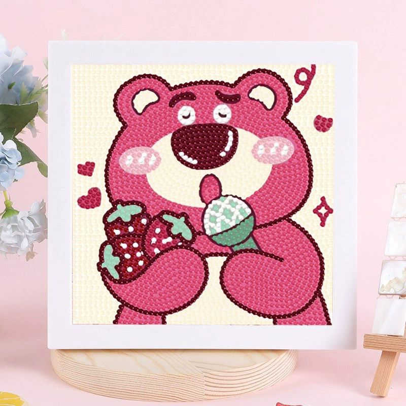 Мультяшная умная игрушка, DIY, новая коллекция, детское handmade diy, украшенная бриллиантами