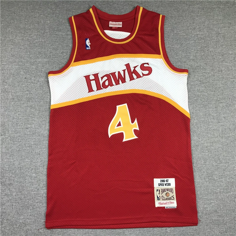 Старый выпуск Eagles 55# Мутомбо Миксиу Eagles Retro красный белый майка баскетбольная форма