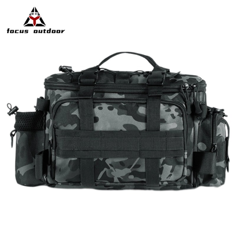 Venta caliente transfronteriza Luya Bolsillo multifuncional Bolso bandolera de pesca Equipo de pesca Bolsa de almacenamiento Equipo