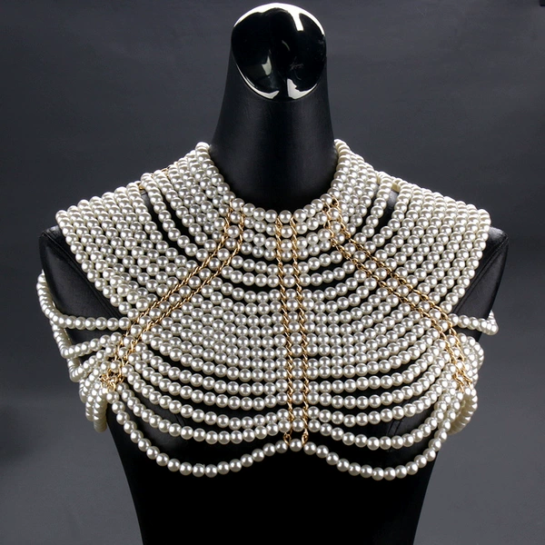 From pearl, white