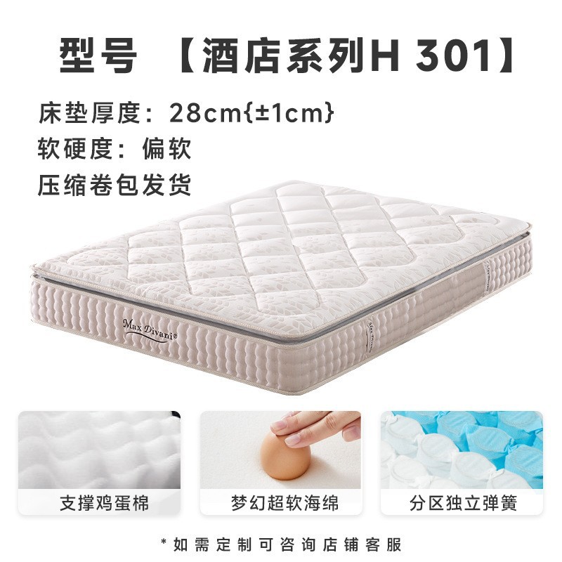 H301 부드러운 스펀지 + 독립백 스프링