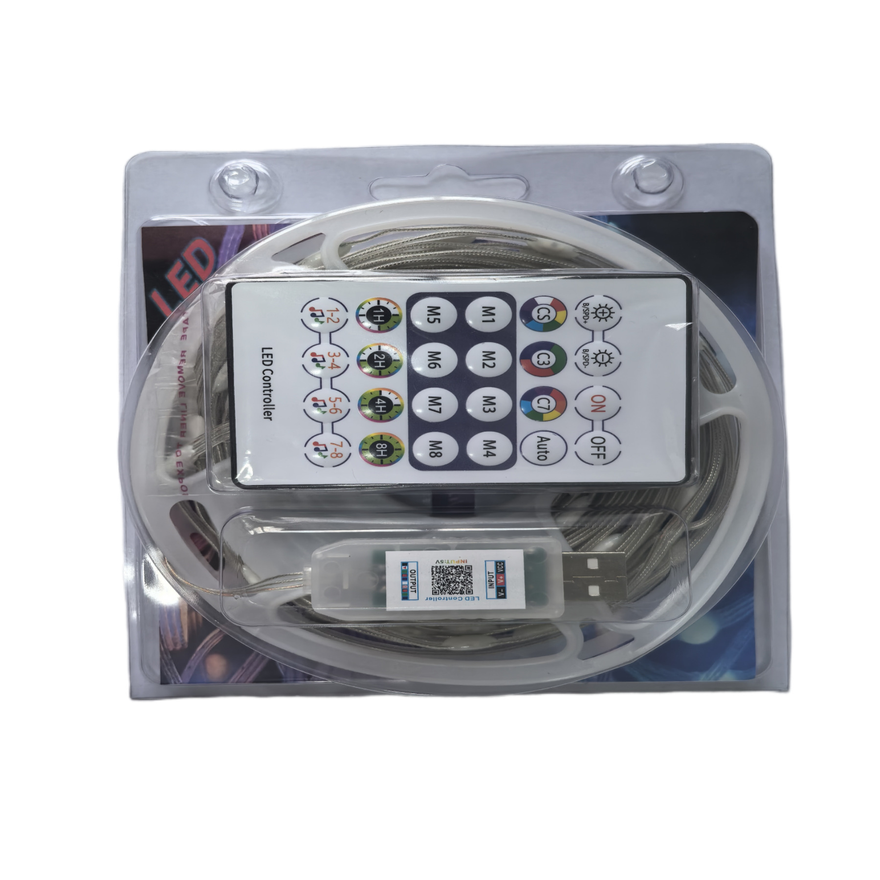 Lámpara de cable de cuero de fantasía led cadena impermeable 5V luz de ambiente interior y exterior con juego RGBIC aplicación Bluetooth control de voz