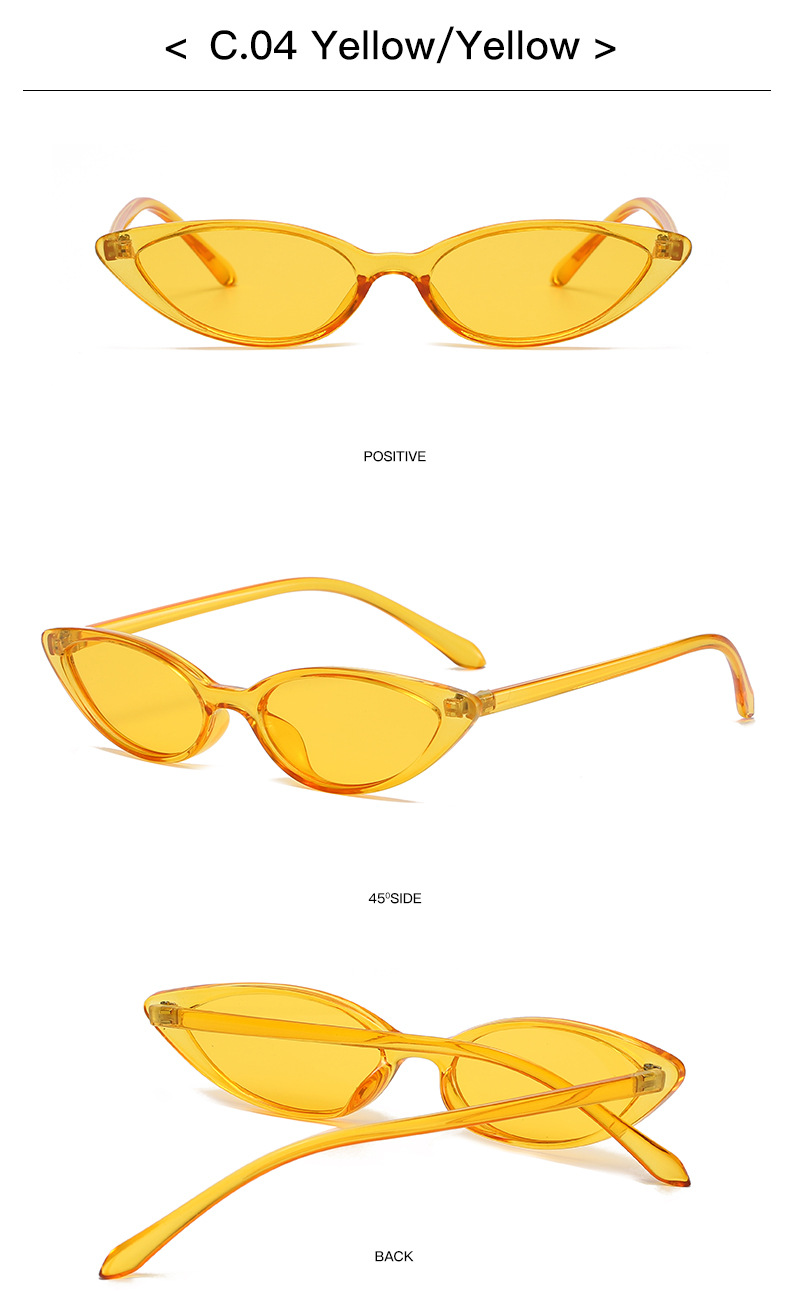 25g Weight Full Frame Glasses Structure Sunglasses Classification Ac, UV400 Protection Lens Material Cat Eye Glasses Style Outdoor, Daily Occasion Solid Color Pattern All Seasons Season Unisex Gender Retro, Simple Style Style Retro Simple Style Solid Color Ac UV400 Protection Cat Eye Full Frame Women's Sunglasses 12