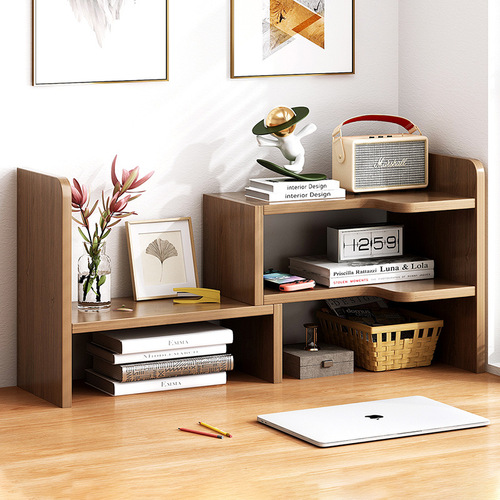 Desktop bookshelf simple household multifunctional storage rack student dormitory small bookcase office desk storage