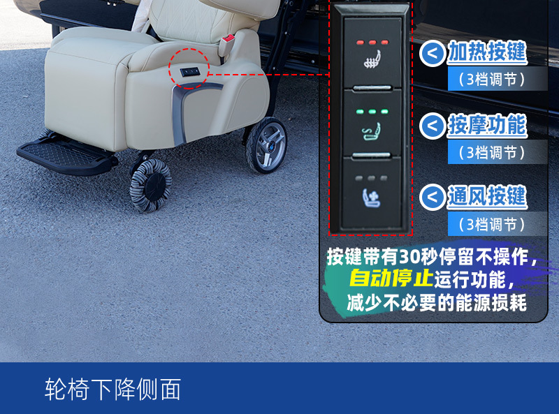Business Car Electric Welfare Seat Allows Family Members to Travel Without Worries and Convenient Boarding and Alighting