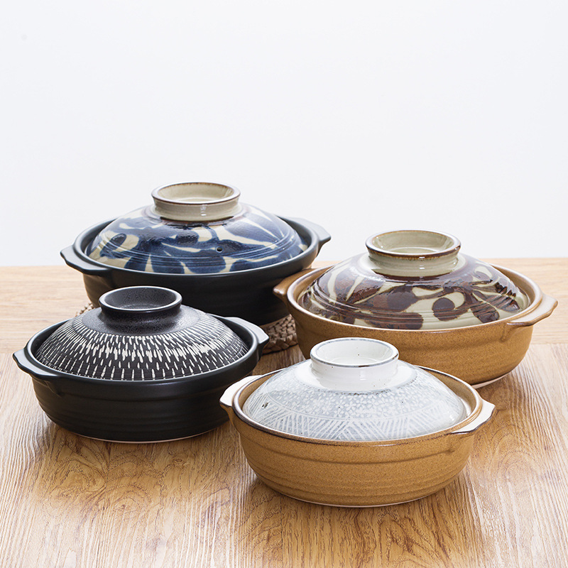 日本進口 美濃燒昭和制陶系列日式土鍋砂鍋 煮飯鍋煲仔飯燜飯鍋