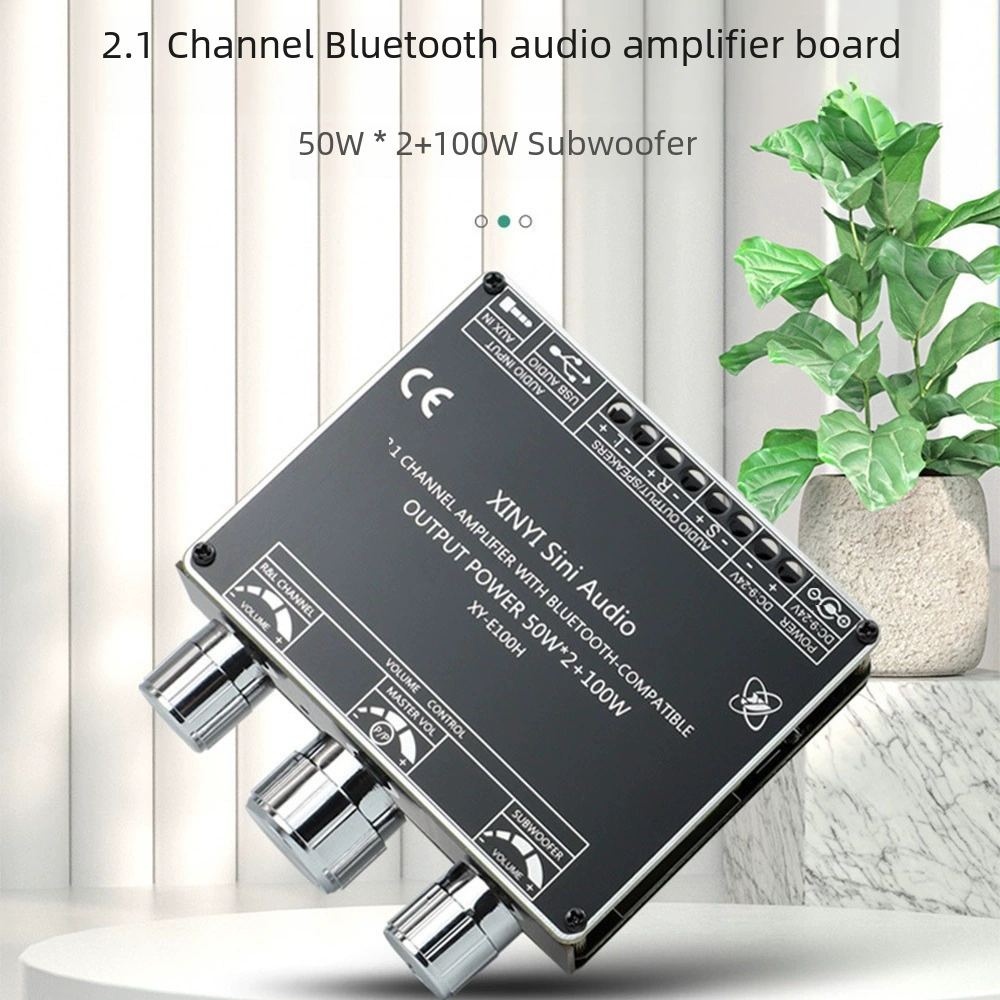 Xinyi E100H 2.1 channel Bluetooth audio function module module high and low sound bass TPA3116