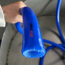 GREATFLEX汽車硅膠管耐高溫高壓內透明外藍色夾硅膠軟管廠家BP20